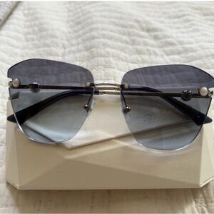Jimmy Choo Silver Sunglasses
